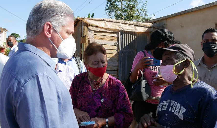 cuba, ciego de avila, comunidades, barrios, miguel diaz-canel, desarrollo local, visita gubernamental