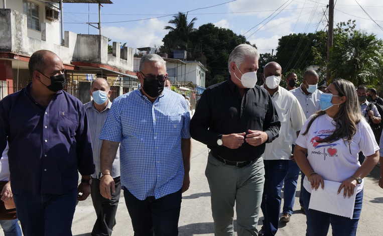 la habana, miguel diaz-canel, cotorro, barrios, comunidades, desarrollo local