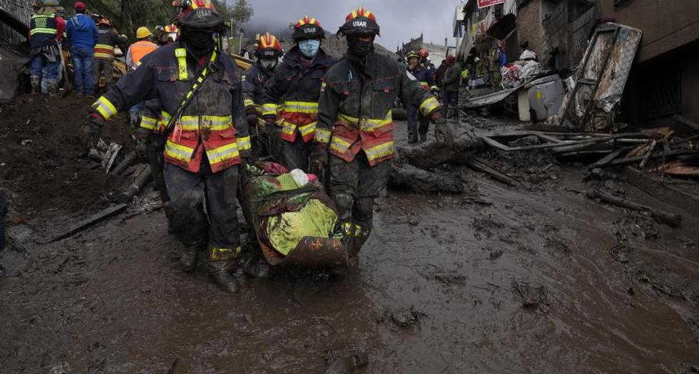 ecuador, intensas lluvias, muertes