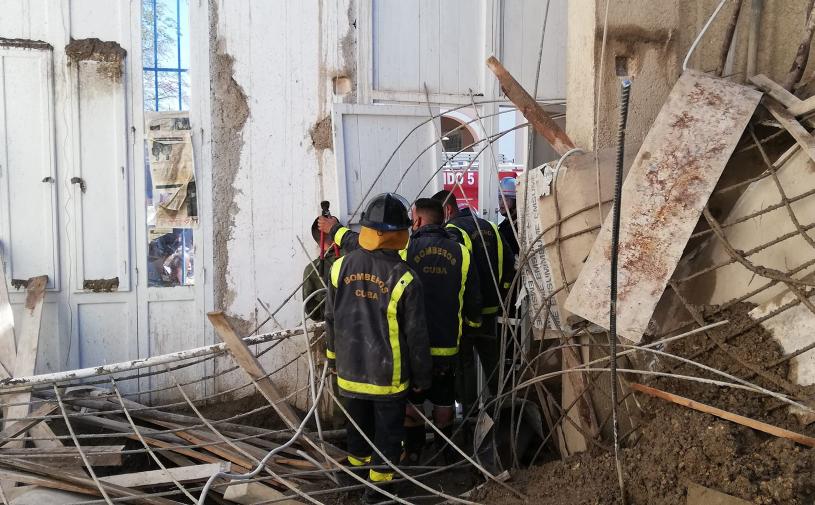 matanzas, construccion de viviendas, derrumbe, accidente