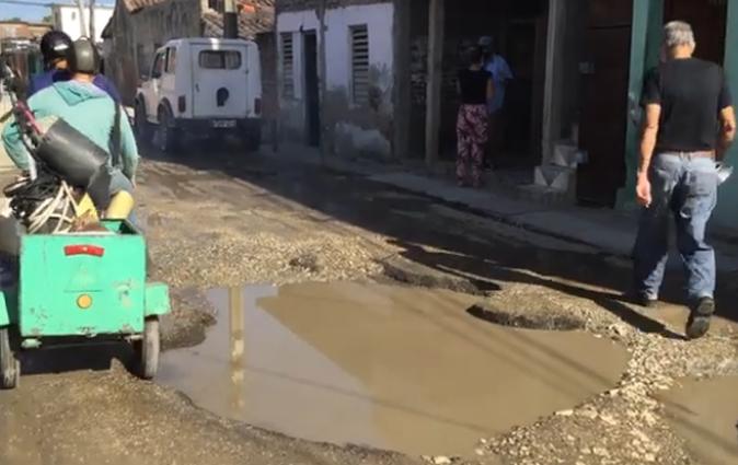 sancti spiritus, visiones, noticiero, periodico escambray, abasto de agua, salideros, agua potable, covid-19