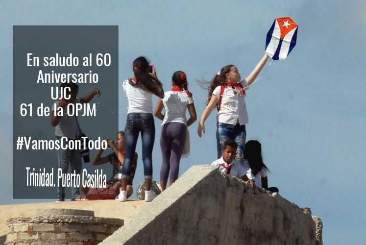 sancti spiritus, union de jovenes comunistas, juventud espirituana, opjm, pioneros cubanos
