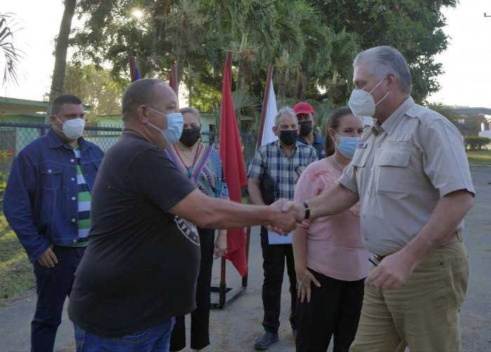 cuba, cienfuegos, visita gubernamental, miguel diaz-canel