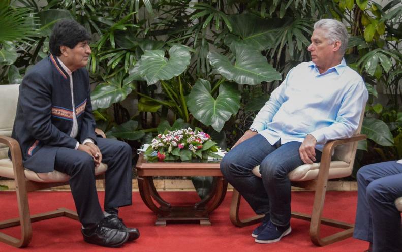 cuba, bolivia, evo morales, feria internacional del libro