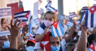 cuba, central de trabajadoresa de cuba, primero de mayo, miguel diaz-canel, raul castro, la habana