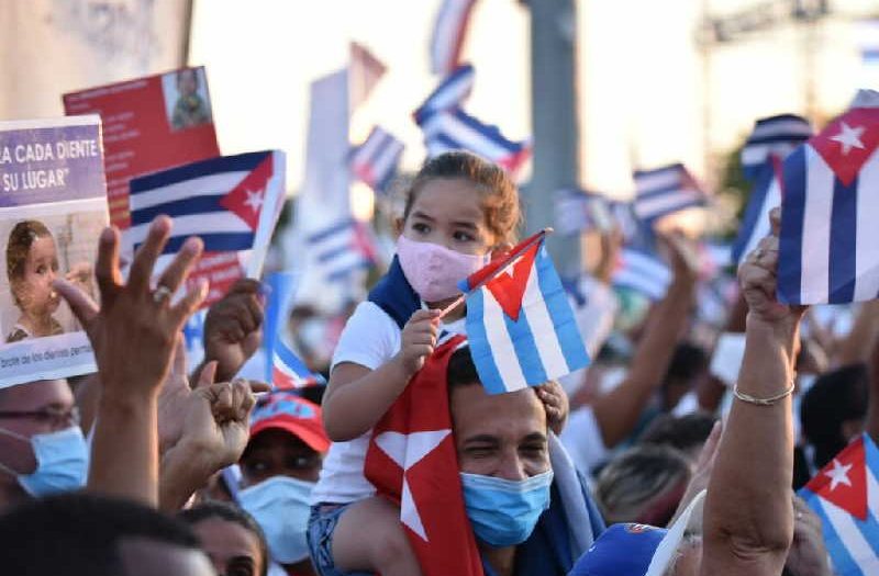 cuba, central de trabajadoresa de cuba, primero de mayo, miguel diaz-canel, raul castro, la habana