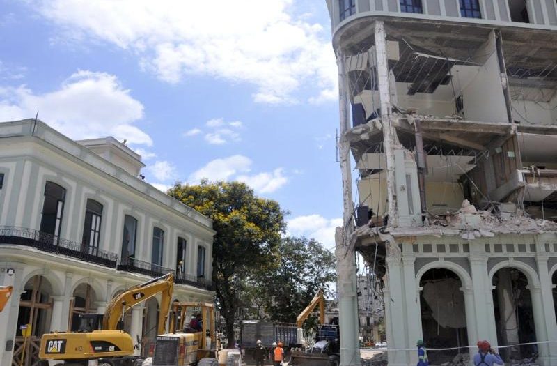 cuba, hotel saratoga, explosion, soliarida con cuba, reino unido