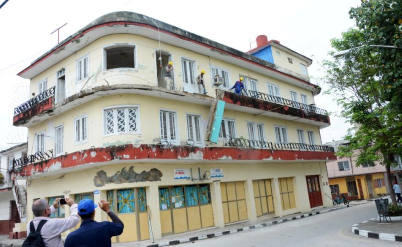 sancti spiritus, derrumbe, edificios multifamiliares, patrimonio, oficina del conservador, vivienda