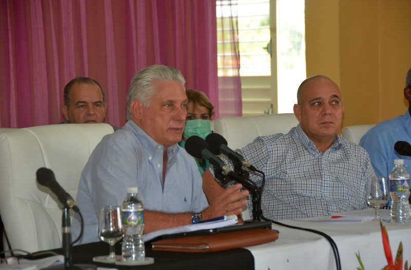 ciego de avila, visita gubernamental, secretariado del comite central del pcc, pcc, miguel diaz-canel, VIII congreso del pcc