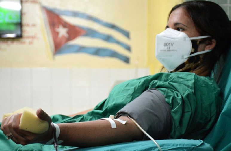 cuba, donaciones de sangre, banco de sangre, tranfuciones