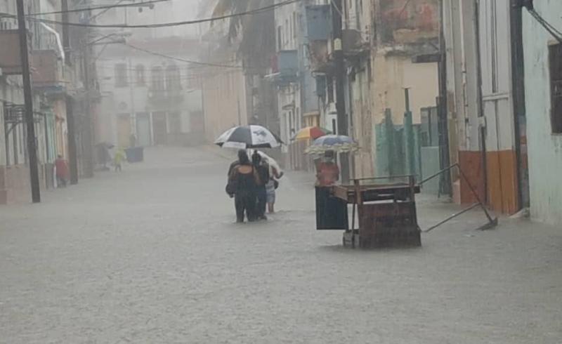 cuba, lluvias, lluvias intensas, miguel diaz-canel, centro meteorologico