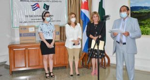 cuba, pakistan, donaciones, covid-19, solidaridad con cuba