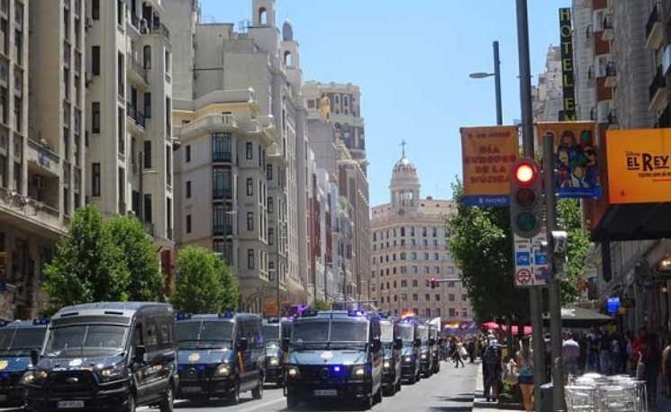 españa, madrid, otan, cumbre otan, joe biden, policias, guerra