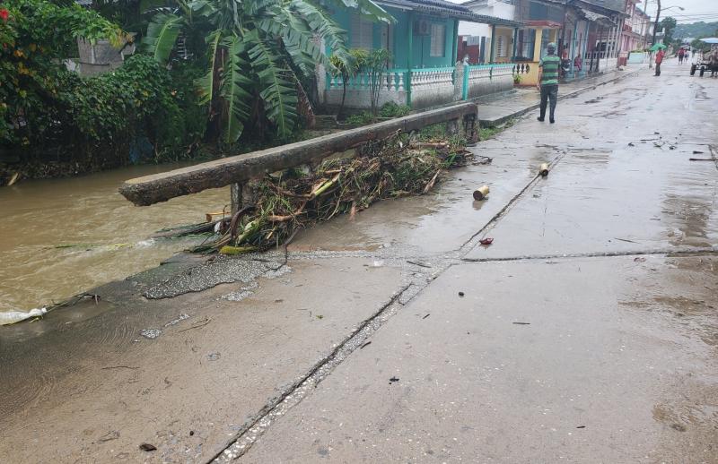 yaguajay, intensas lluvias, desastres naturales, centro meteorologico provincial