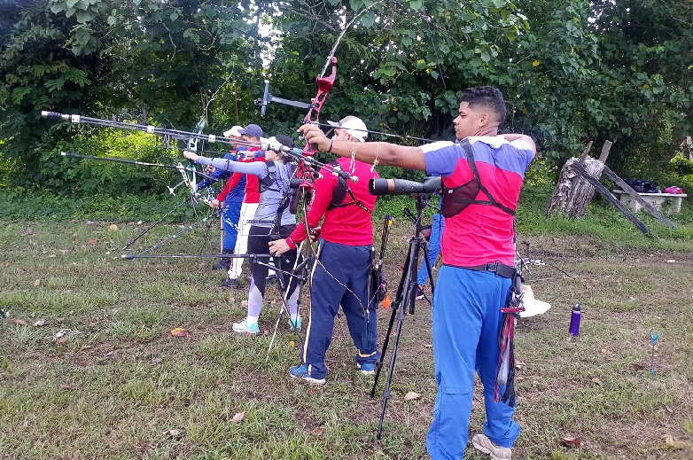 sancti spiritus, arqueria, tiro con arco, copa del mundo