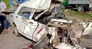 sancti spiritus, accidentes de transito, seguridad vial, pnr, carretera central