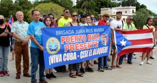 cuba, brigada de solidaridad con cuba, puerto rico, bloqueo de eeuu a cuba