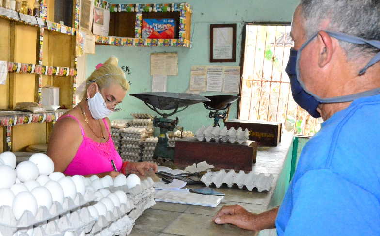 sancti spiritus, mincin, canasta basica, canasta familiar, libreta de abastecimiento