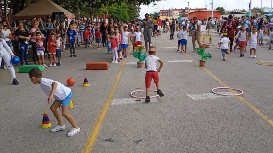 sancti spiritus, dia de los niños, ujc, opjm, recreacion