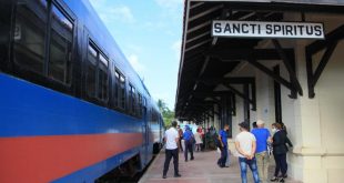 cuba, ferrocarriles, union de ferrocarriles de cuba, verano, etapa estival, vacaciones, tren sancti spiritus-habana