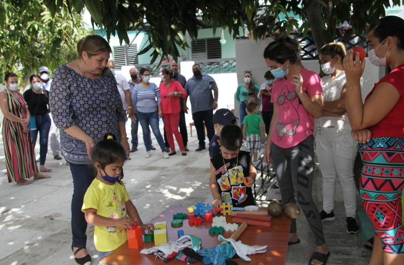 sancti spiritus, 26 de julio, obras sociales, casa infantil, indupir, clinica veterinaria