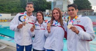 sancti spiritus, cuba, natacion, lorena gonzalez, julio calero, juegos centroamericanos