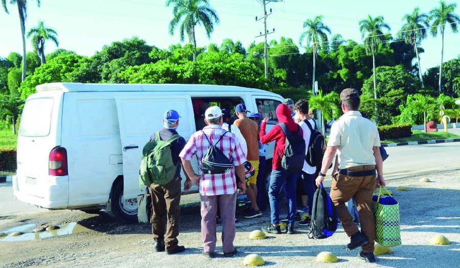 sancti spiritus, puntos de embarque, transporte, transporte pasajeros, transporte urbano