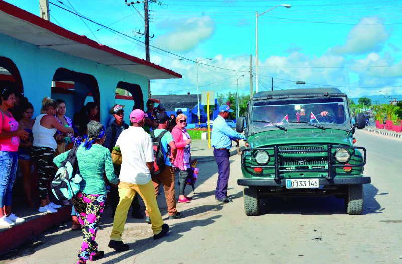 sancti spiritus, puntos de embarques, transporte, transporte pasajeros, noticiero, periodico escambray, canasta básica, canasta familiar