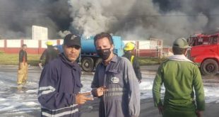 cuba, bomberos, incendio, matanzas, energia y minas, explosion, petroleo