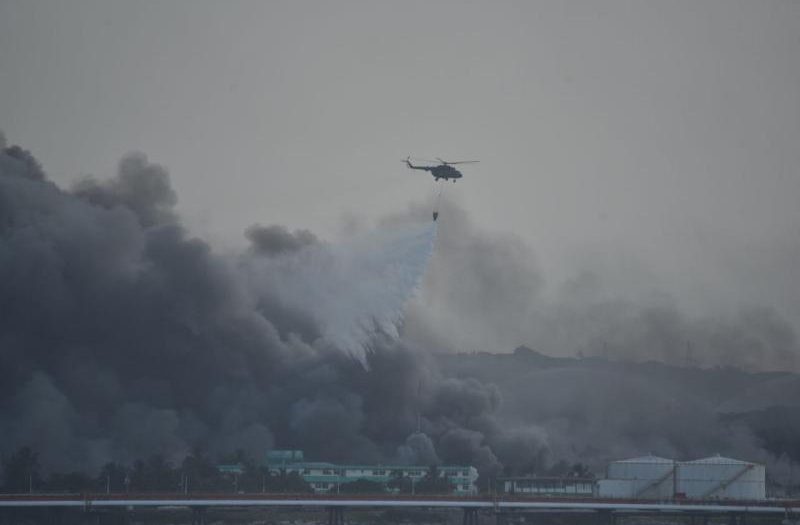 cuba, matanzas, explosion, incendio, petroleo, energia y minas