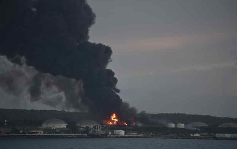 cuba, matanzas, explosion, incendio, petroleo, energia y minas