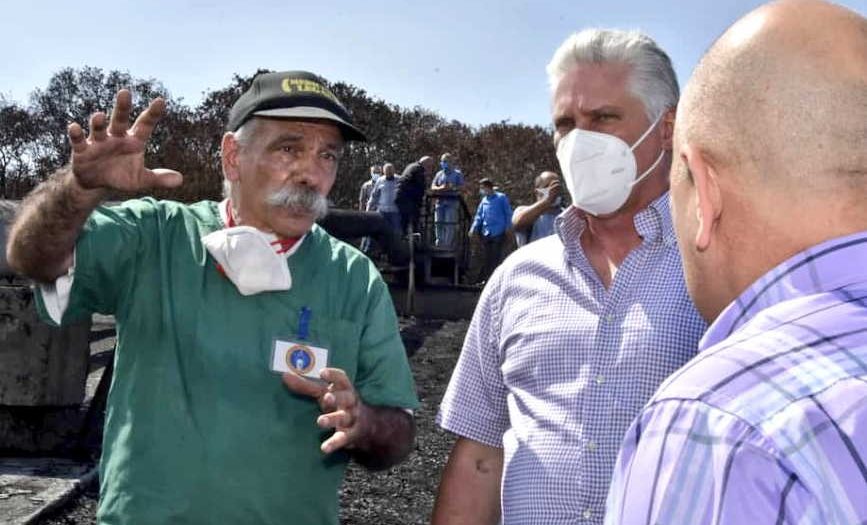 cuba, bomberos, incendio, explosion, medica legal