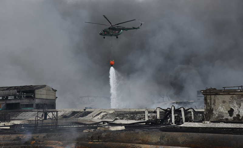 matanzas, bomberos, incendio, explosion, petroleo, energia y minas