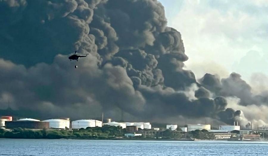 cuba, matanzas, explosion, incendio, petroleo, energia y minas