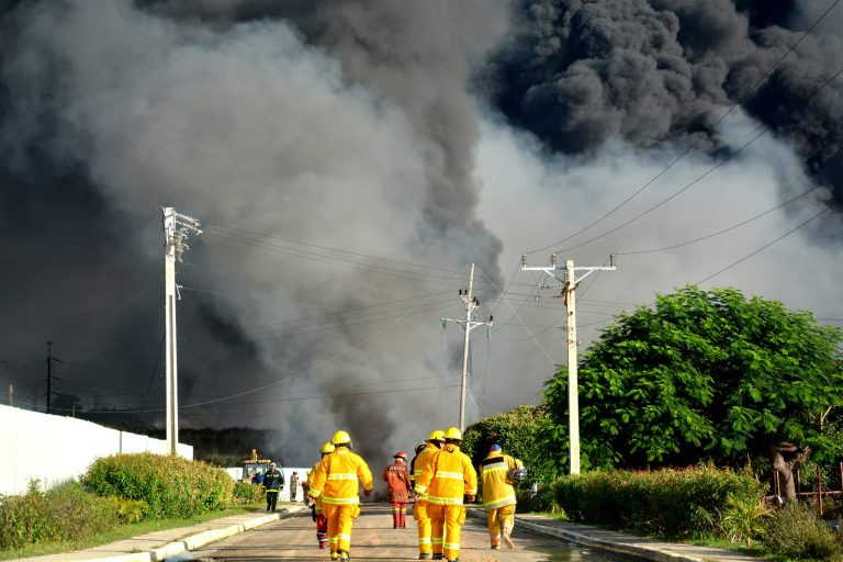 cuba, matanzas, explosion, incendio, petroleo, energia y minas