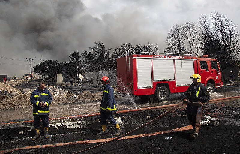 cuba, matanzas, explosion, incendio, petroleo, energia y minas