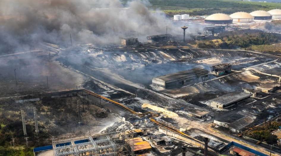 matanzas, incendio, solidaridad, explosion, energia y minas, petroleo, donacion