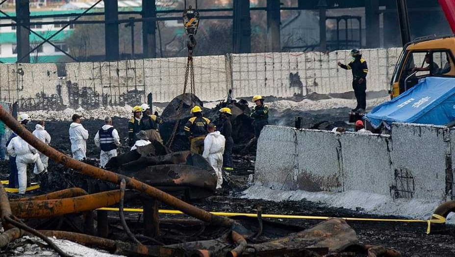 cuba, bomberos, salud publica, medicina legal, incendio, explosion, matanzas, petroleo