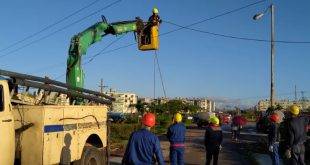 ian recuperación, une, empresa eléctrica