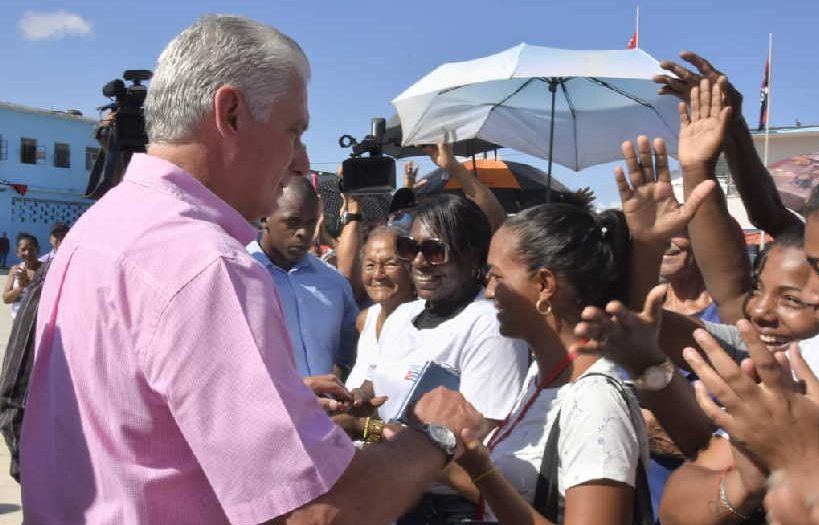 cuba, barrios, miguel diaz-canel, la habana, sociedad