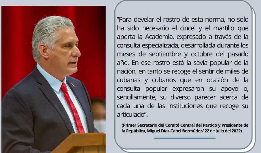 cuba, codigo de las familias, constitucion de la republica, referendo