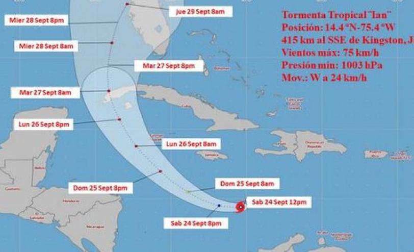 cuba, defensa civil, tormenta tropical, meteorologia