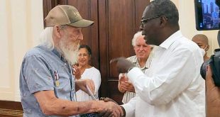 cuba, medalla de la amistad, pastores por la paz, solidaridad con cuba