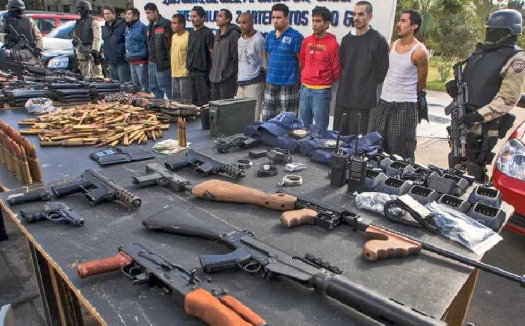 mexico, estados unidos, delincuencia, armas de fuego