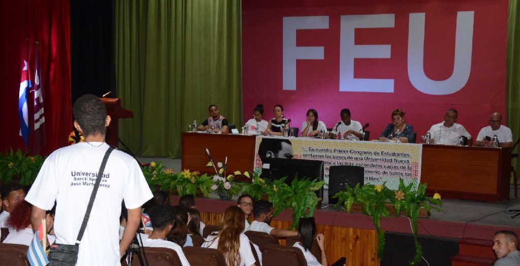 sancti spiritus, feu, congreso de la feu, universidad de sancti spiritus jose marti