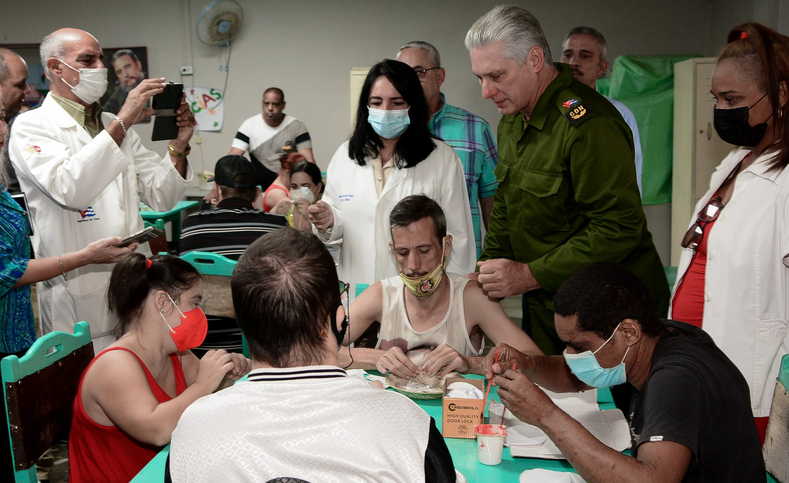 cuba, la habana, miguel diaz-canel, salud mental, discapacitados, hogar sicopedagogico