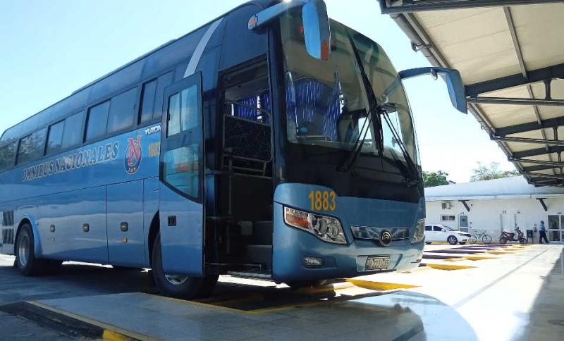 sancti spiritus, omnibus nacionales, transportacion de pasajeros, yutong