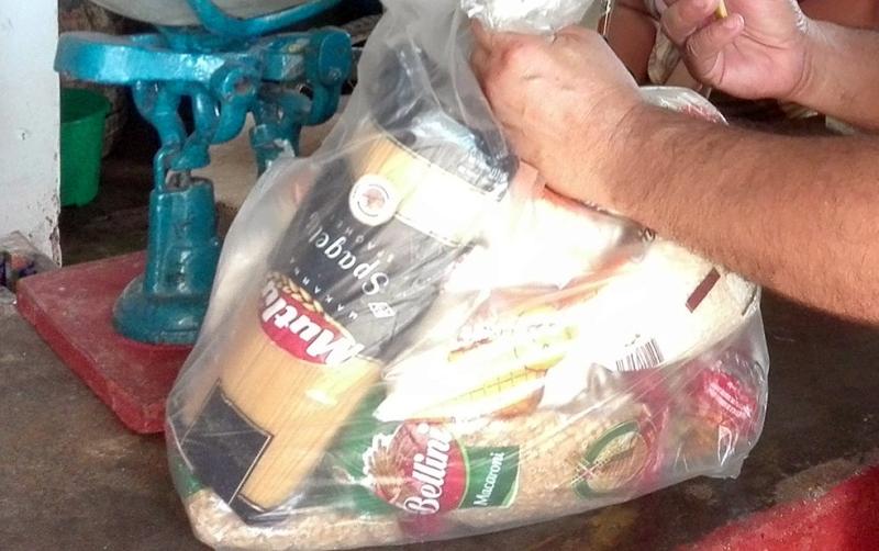 sancti spiritus, alimentos, donaciones, modulo alimenticio