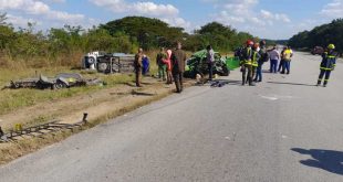 sancti spiritus, accidente de transito, autopista nacional, cabaiguan, hospital provincial camilo cienfueros