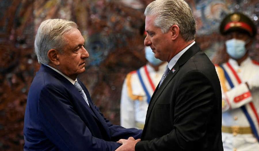 cuba, mexico, andres manuel lopez obrador, miguel diaz-canel